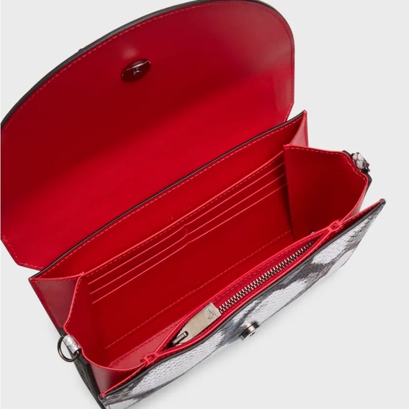 Christian Louboutin Explorafunk wallet on strap python NWT! Women / Men / Unisex - Picture 8 of 12